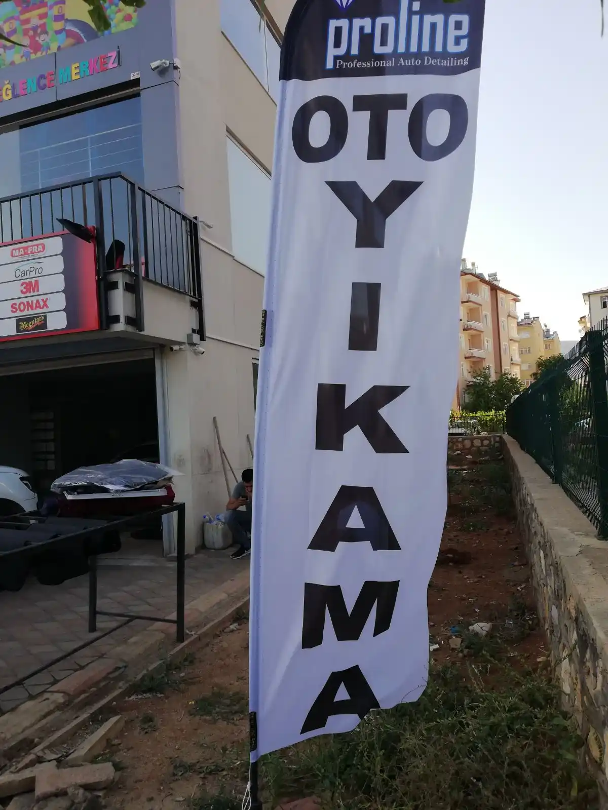 Oto Yıkama Yelken Bayrağı-5